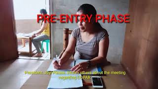 PreEntry Phase of COPAR Group2Charity [upl. by Kory22]