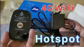 4G Hotspot  Jio Portable Wi Fi Hotspot Device [upl. by Reich]