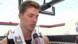 Voluntary Workouts  Meyers Leonard On Summer Focus [upl. by Rockie]