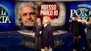 Esclusiva Grillo in Rai dopo 21 anni ecco cosa dice fuori onda [upl. by Assirehs]