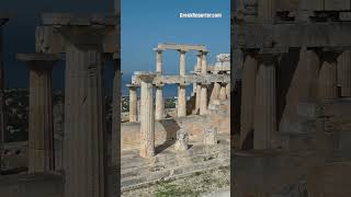 Ancient Greek Temple of Aphaea on Aegina Island [upl. by Saxen]