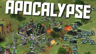 52 minutes of apocalypse tanks on Command amp Conquer Red Alert 2 [upl. by Irme]