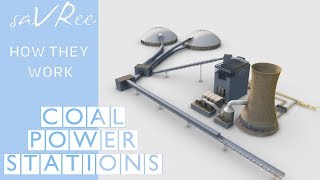 How Coal Fired Thermal Power Stations Work [upl. by Adiehsar]