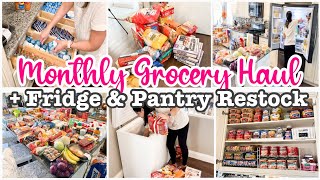 HUGE GROCERY HAUL 2021  FRIDGE amp PANTRY RESTOCK  MASSIVE WALMART amp SAMS CLUB GROCERY HAUL [upl. by Mckay]