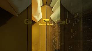 Gevora Hotel Dubai Dubai gevorahotel dubailife travel sheikhzayedroad explore vlogs wander [upl. by Yelrahs]