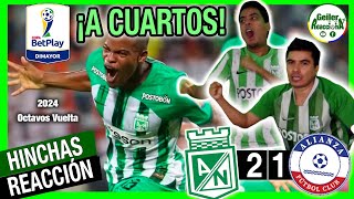 Nacional vs Alianza FC 21 Octavos Vuelta Copa Betplay 2024  Clasificación a Cuartos [upl. by Siouxie101]