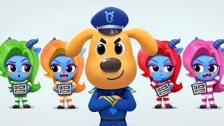 Antels Rescue Mission  Police Cartoon  Funny Cartoons for Kids  Sheriff Labrador [upl. by Hirsch130]