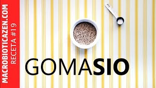 RECETA GOMASIO CASERO  Fácil Rápido Vegano Macrobiótico [upl. by Irabaj]