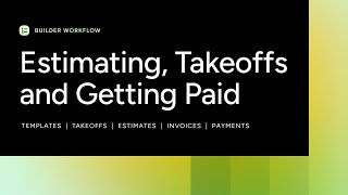 Estimating Takeoffs and Getting Paid with Houzz Pro [upl. by Ecydnac]