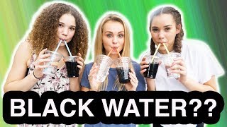 Trying Black Water Ivey amp Haschak Sisters React [upl. by Ecirbaf]