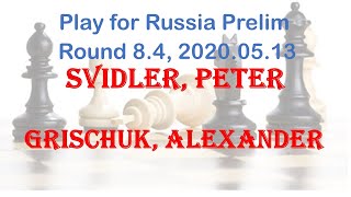 Tomashevsky Evgeny  Svidler Peter Play for Russia Final Round 11 [upl. by Atsev]