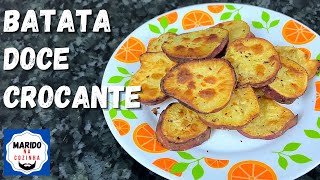 BATATA DOCE NA AIRFRYER SAUDÁVEL E DELICIOSA [upl. by Kurland894]