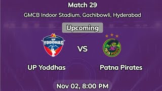 Patna Pirates Vs UP YODDHA Match No29 Live Coverage PKL Season11 l PKL [upl. by Eicart]