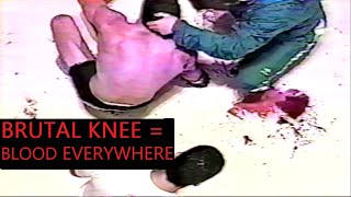 Frank Trigg vs Jean Jacques Machado BLOOD EVERYWHERE Oct 25th 1998 [upl. by Aloek531]