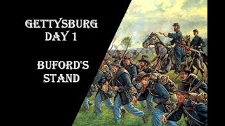 Battle Of Gettysburg Day 1 [upl. by Bodkin]