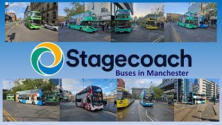 Stagecoach buses in Manchester up to November 2023 [upl. by Nerhtak]