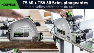 TS 60 amp TSV 60 scies plongeantes [upl. by Poirer]