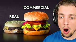 Food In Commercials Vs Real Life SHOCKING TRUTH [upl. by Lejeune]