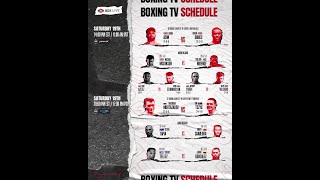 🥊 Boxing US TV Schedule 🇺🇸  📅 19th Oct [upl. by Aytac]