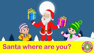 Santa Where Are You  Chistmas Special 2023  Christmas Carols  Bindis Music amp Rhymes [upl. by Zigrang]