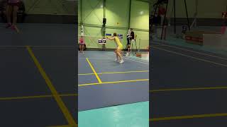 Deception badminton receive [upl. by Aisekal]