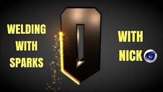 LETS LEARN CINEMA 4D R19  WELDING EFFECT WITH SPARKS [upl. by Evilo559]