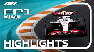 FP1 Highlights  2023 Miami Grand Prix [upl. by Nelrac]