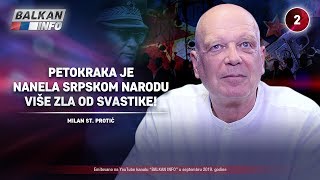 INTERVJU Milan St Protić  Petokraka je nanela srpskom narodu više zla od svastike 2592019 [upl. by Granville]