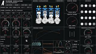 When your Civic has 4 engines  Engine Simulator [upl. by On]