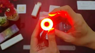 Unboxing Enfitnix Xlite 00 LED Bike Tail Light lampu rem sepeda [upl. by Hassadah]