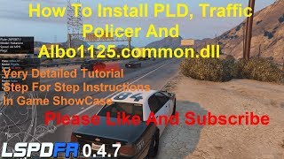 How To Install PLD Traffic Policer And Albo1125Commondll [upl. by Yehsa]