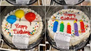 Costco Cakes Costco Birthday Cakes Costco Sheet Cake Prices [upl. by Shalne]