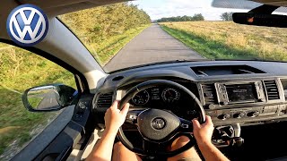 2018  VW Transporter 20 TDI 204  Long Wheel Base  POV Drive Around [upl. by Borreri]