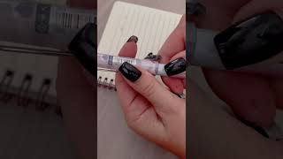 Escrevendo com caneta tinteiro  shorts asmr asmrsounds satisfying [upl. by Ellenrahs277]