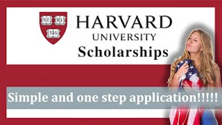 Harvard University Scholarship 2021 Fully Funded  HOW TO APLAY [upl. by Wilone547]