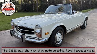 The 280SL was the car that made America love MercedesBenz [upl. by Brackett]