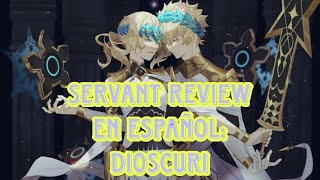 FGO Servant Review En español Dioscuri Saber 5 [upl. by Esyle985]