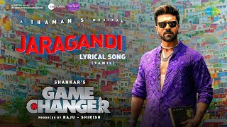 Jaragandi  Lyrical  Game Changer Tamil  Ram Charan  Kiara Advani  Shankar  Thaman S [upl. by Aihsyt]