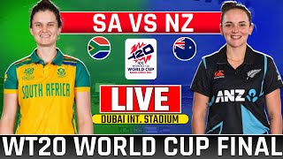 Live South Africa Womens vs Newzealand Womens T20 World Cup Final  Nzw vs Saw Live Cricket Match [upl. by Atnas650]