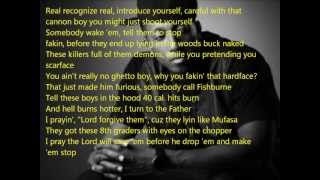 Fakin  Lecrae feat Thisl lyrics on screen [upl. by Yule]