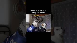 Giants vs Eagles REACTION dog philly eagles [upl. by Yahsal]