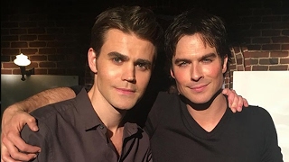 The Vampire Diaries Cast Shares EMOTIONAL Goodbyes On Final Day of Shooting [upl. by Aerdnaek531]