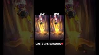 EDIT VS CLIP 🥵❤️ SMOOTH aryanox7 tgrnrz totalgaming [upl. by Notsniw]