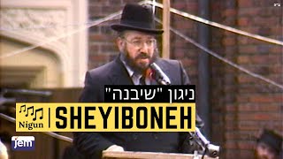 Nigun Sheyiboneh Sung by Cantor Moshe Teleshevsky in Front of the Lubavitcher Rebbe [upl. by Erlina824]