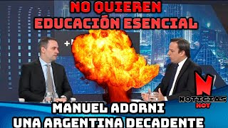 MANUEL ADORNI ESTUVIERON 4 AÑOS DURMIENDO CON UNA HIPOER EN LA PUERTA [upl. by Nueormahc540]