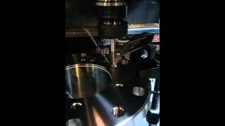 Tapping a 1213 thread in Super Duplex [upl. by Perron]