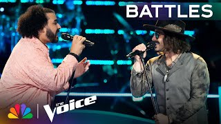 Adam Bohanan and Kevin James Graham Show Their Talent with quotLose Controlquot  The Voice Battles  NBC [upl. by Mixam402]