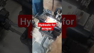 hydraulic for scraper controllergang electrical electrical machine mechanic [upl. by Job]