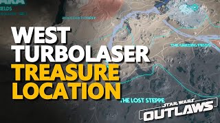 West Turbolaser Star Wars Outlaws Treasure [upl. by Cruce]