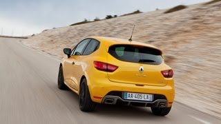 Essai Nouvelle Clio RS 200 EDC par RENAULT TV [upl. by Arzed]